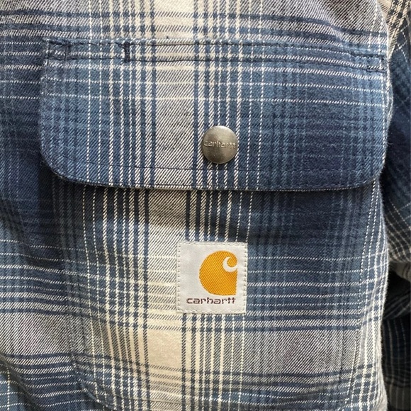 carhartt hubbard sherpa lined shirt jacket
